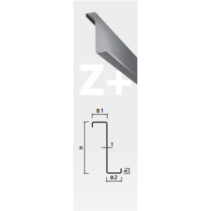 Profil zincat Z200