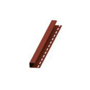 Profil „J” pentru șageac PVC, 3 m