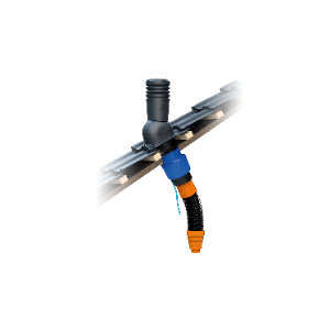 Set coș ventilație Ecoline Premium Ø125 (complet)